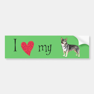 I Love my Swedish Vallhund Bumper Sticker