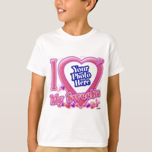 I Love My Sweetie pink/purple - photo T-Shirt