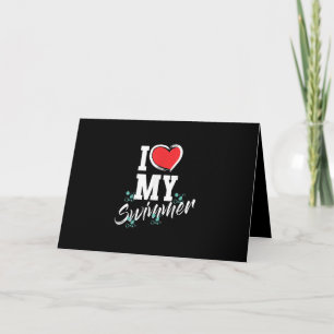 I Love My Swimmer Swim Team Mor Mama Gift Card
