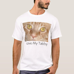 I Love My Tabby Cat T-Shirt
