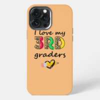 I Love My Third Graders Leopard 3rd Grade Teacher