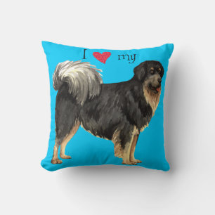 I Love my Tibetan Mastiff Cushion