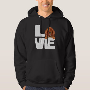 I Love My Tibetan Mastiff Dog Hoodie