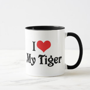 I Love My Tiger Mug