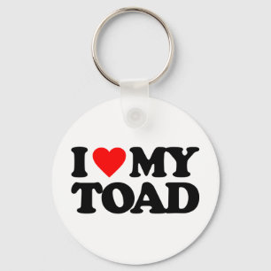 I LOVE MY TOAD KEY RING