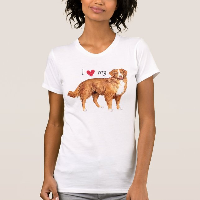 I Love my Toller T-Shirt (Front)