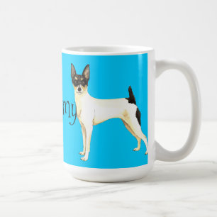 I Love my Toy Fox Terrier Coffee Mug