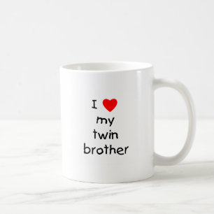 I Love My Twin Brother Coffee Mug
