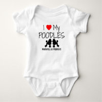 I Love My Two Poodles