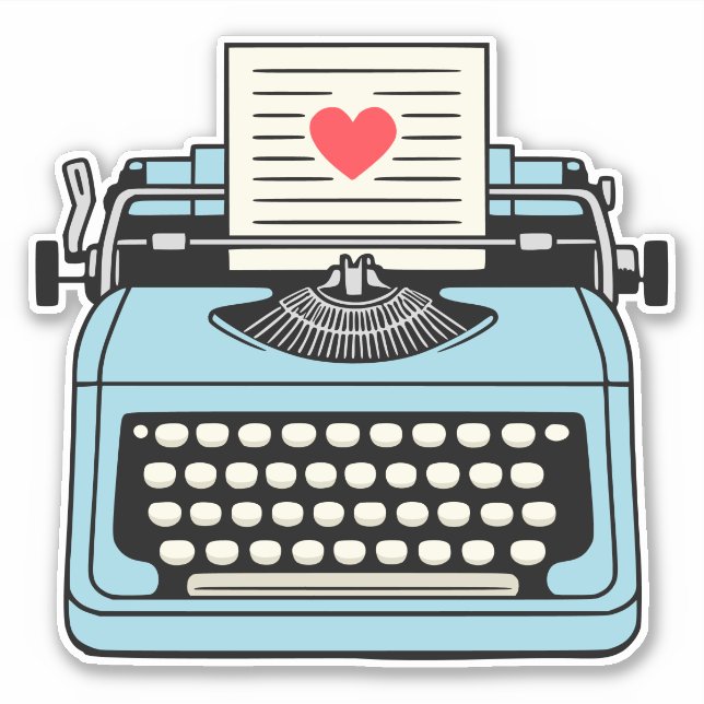 I  Love my typewriter (Front)