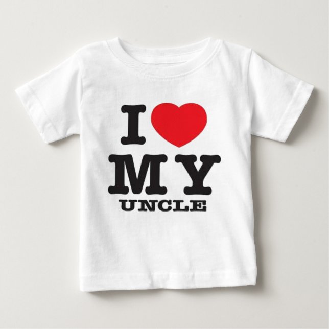 I Love My Uncle (Lurch & Dom Live Broadcast) Baby T-Shirt (Front)