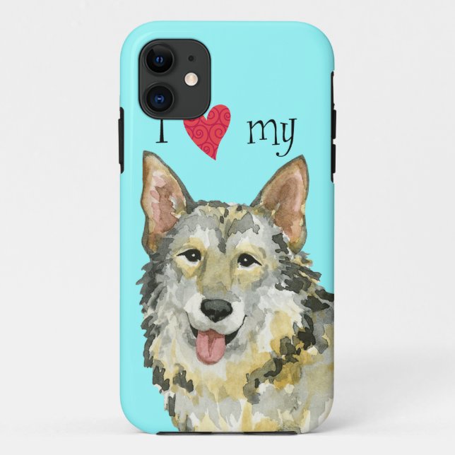 I Love my Utonagan Case-Mate iPhone Case (Back)