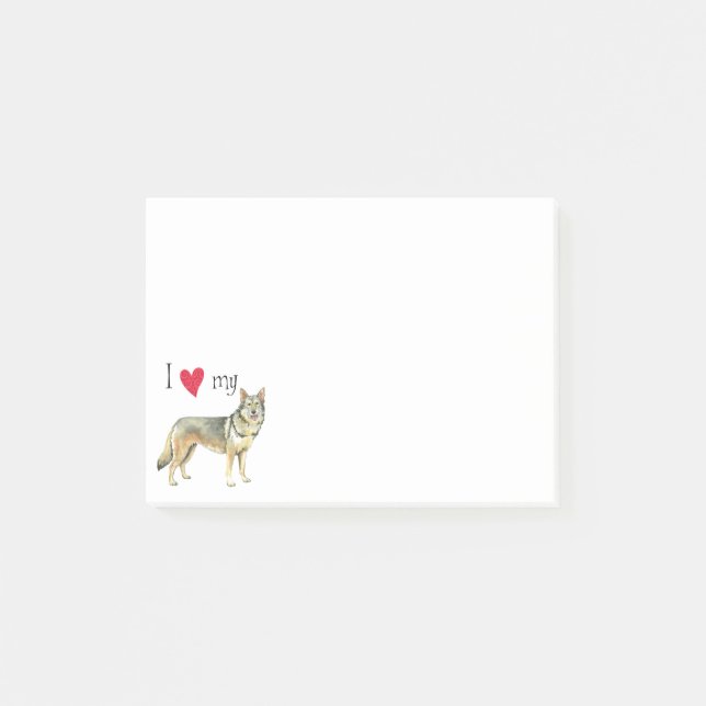 I Love my Utonagan Post-it Notes (Front)