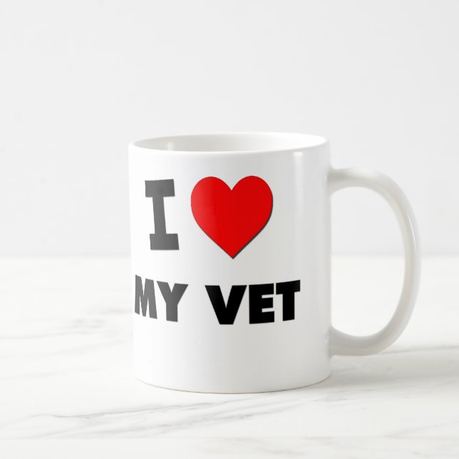I love My Vet Coffee Mug (Right)