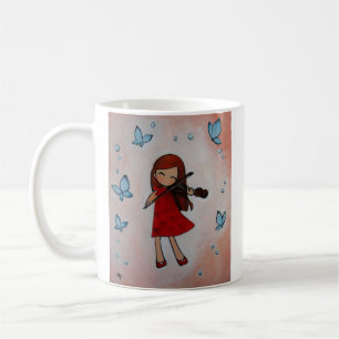 I Love My Violin Coffee Mug
