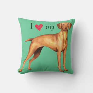 I Love my Vizsla Cushion