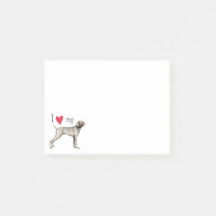 I Love my Weimaraner Post-it Notes