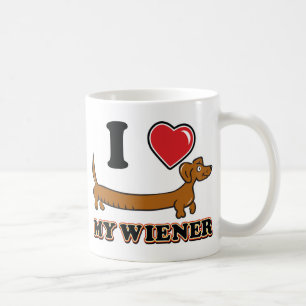 I love My Weiner Coffee Mug