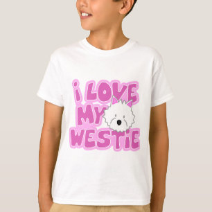 I Love My Westie Child's T-Shirt