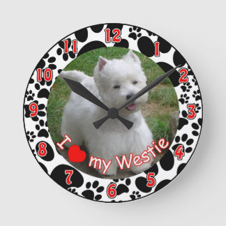 I love my Westie dog clock