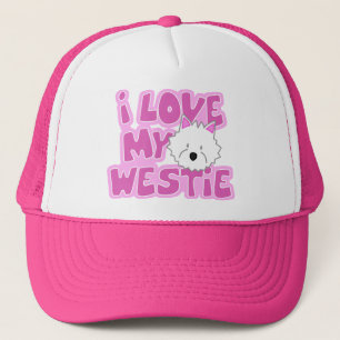 I Love My Westie Hat