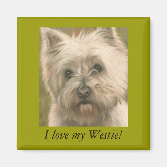 I love my Westie! Magnet (Front)