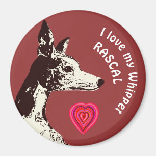 I love my Whippet Magnet