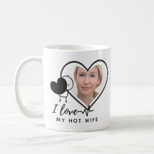 I Love My WIFE - Best friend Personalised PHOTO Coffee Mug