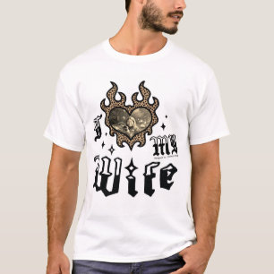 I Love My Wife - Cheetah - DingusDesign T-Shirt