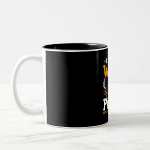 I Love My Wife More Than Poker Two-Tone Coffee Mug