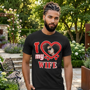 I Love My Wife Personalised T-Shirt