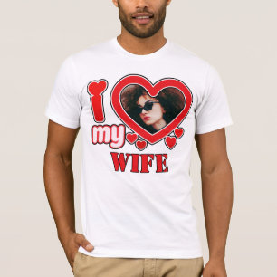 I Love My Wife Personalized T-Shirt