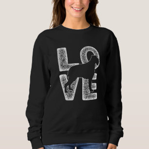 I Love My Wirehaired Pointing Griffon Dog Theme De Sweatshirt