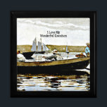 I Love My Wonderful Grandson Gift Box<br><div class="desc">I Love My Wonderful Grandson,  'Boys in a Dory' by Winslow Homer,  trinket box.</div>