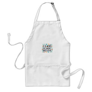 I Love My Work Bestie Classic Standard Apron