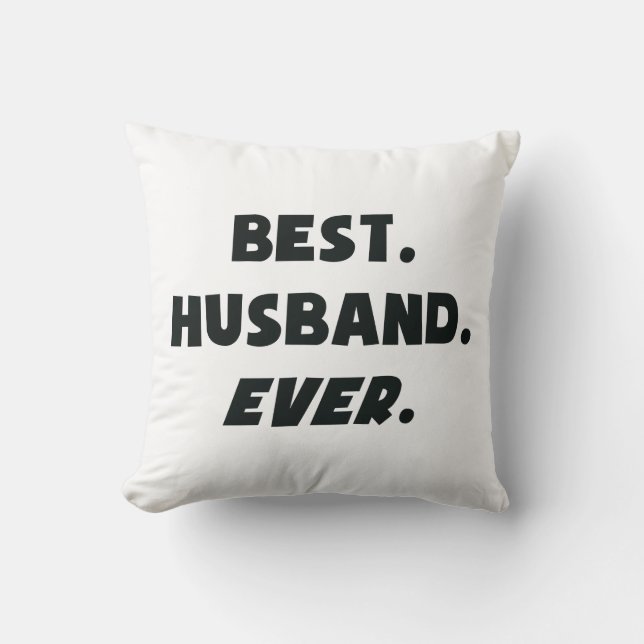 I Love My Worlds Best Husband Ever Cushion (Front)