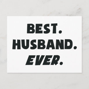 I Love My Worlds Best Husband Ever Postcard