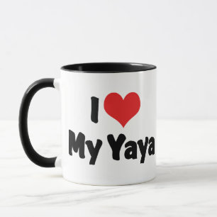 I Love My Yaya Mug