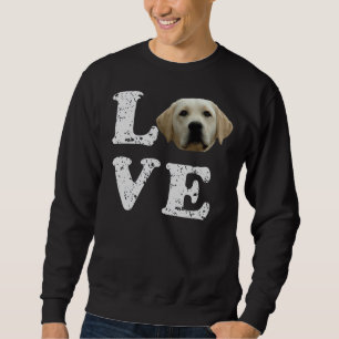 I Love My Yellow Lab Hoodie Labrador Retriever Dog