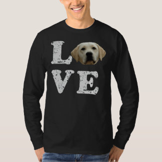 I Love My Yellow Lab Hoodie Labrador Retriever Dog T-Shirt