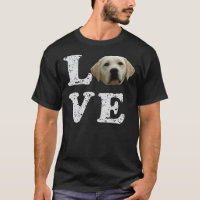 I Love My Yellow Lab Hoodie Labrador Retriever Dog