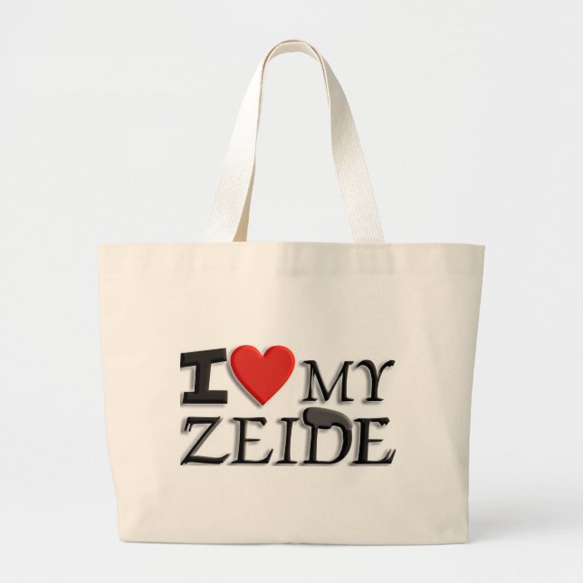 I love my Zeide Large Tote Bag (Front)