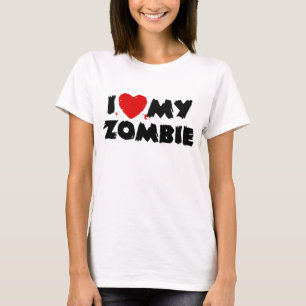 I Love My Zombie T-Shirt