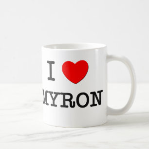 I Love Myron Coffee Mug