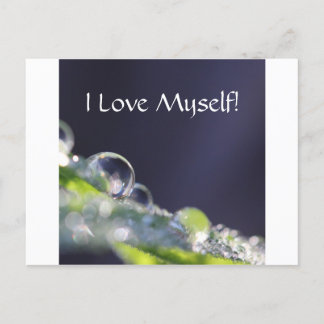 "I Love Myself!" Series #2 Postcard