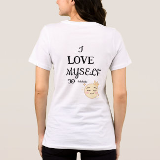 I love myself to -Funny Wife Self Love T-Shirt  Tri-Blend Shirt