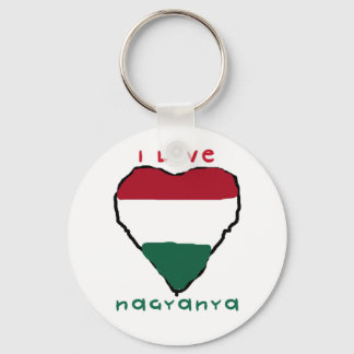 I Love Nagyanya Keychain