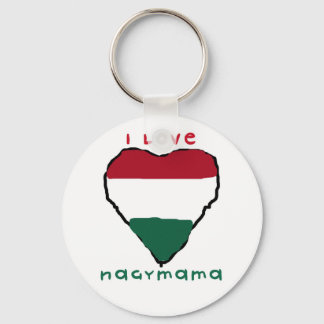I Love Nagymama Keychain