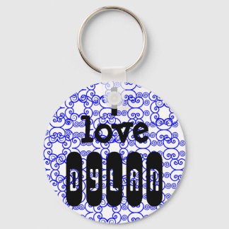 I love *name keychain