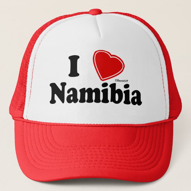 I Love Namibia Trucker Hat (Front)